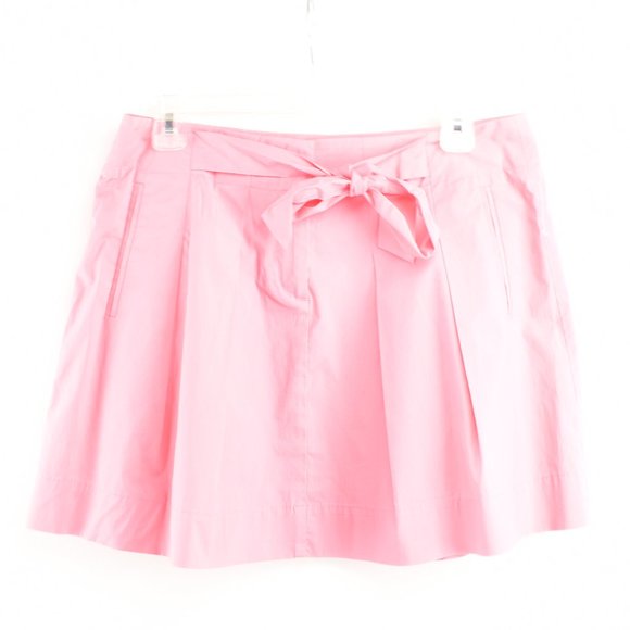 Theory | Pink Pleated Mini Skirt Size 10 - Picture 2 of 14